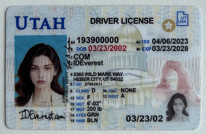 Utah Fake ID